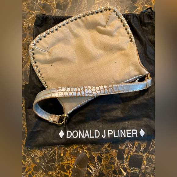 Donald J. Pliner Handbags - Donald J Pliner Linen Handbag